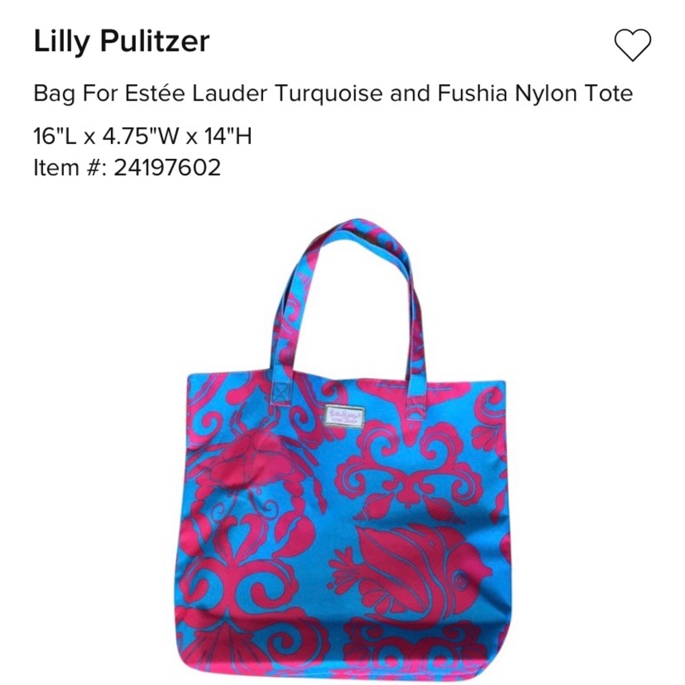 Lilly Pulitzer Nylon Tote